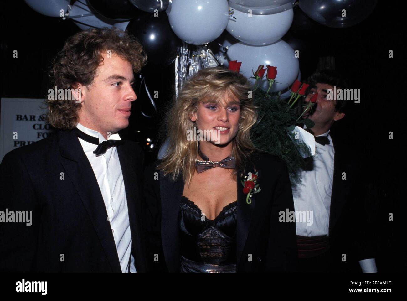 Nicollette Sheridan And Leif Garrett 1984 Credit: Ralph Dominguez