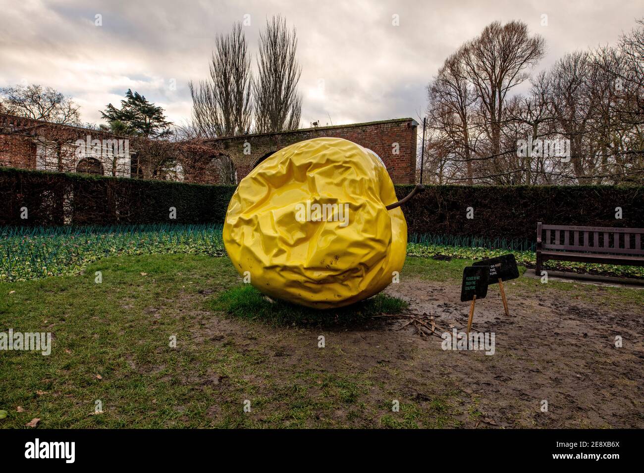 Sculpture in the Holland Park Sculpture Garden, London; THIS EARTH OF