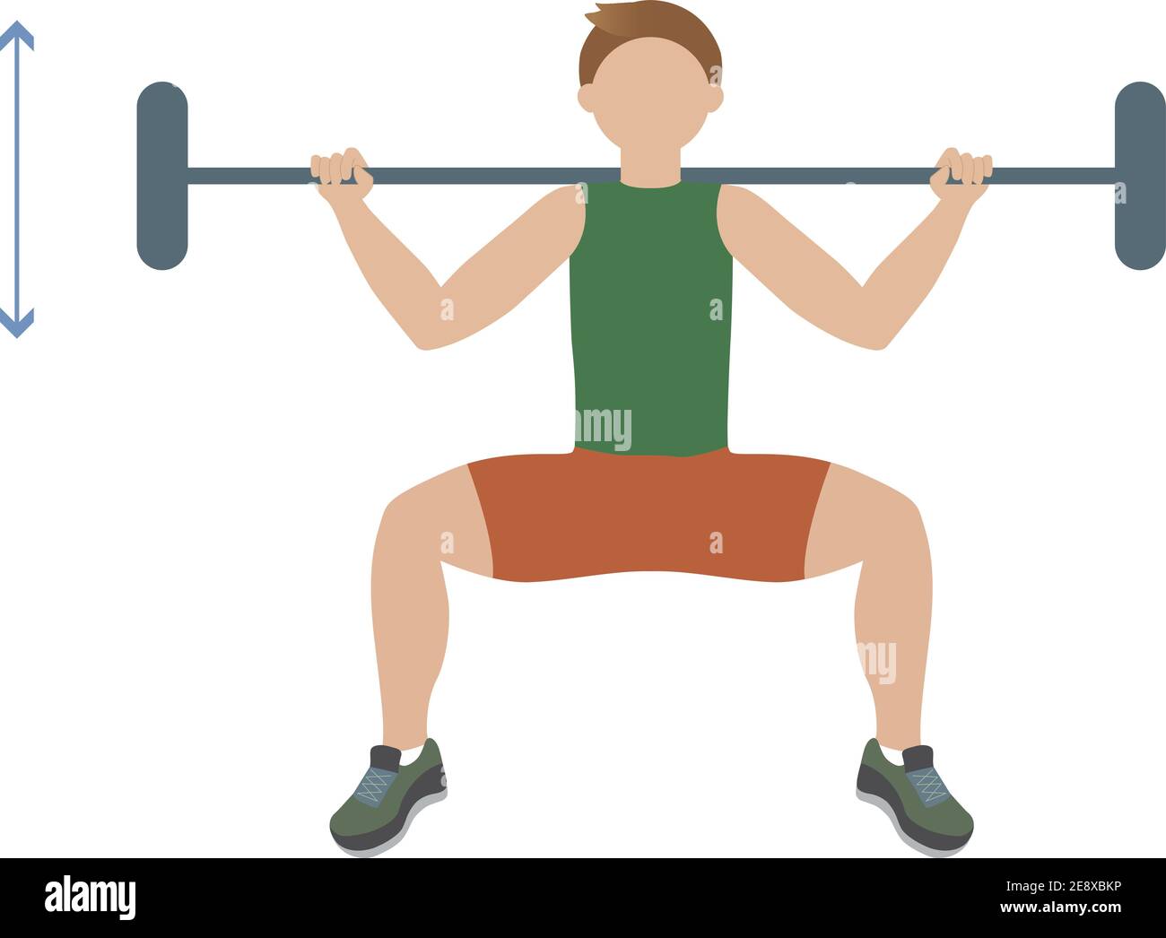 Squats Stock Vector Images Alamy