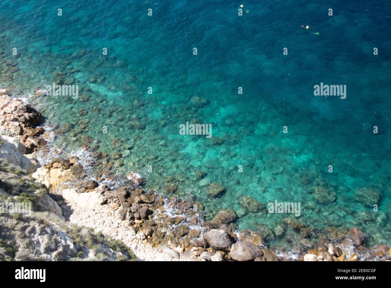 What a wonderful sea - Mare italiano Stock Photo