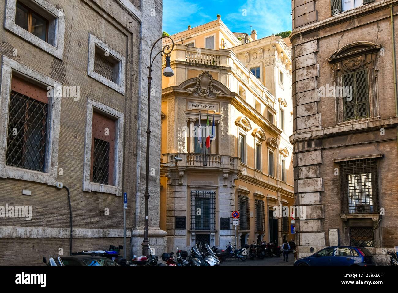 Bank of italy headquarters rome italy hi-res stock photography and images -  Alamy