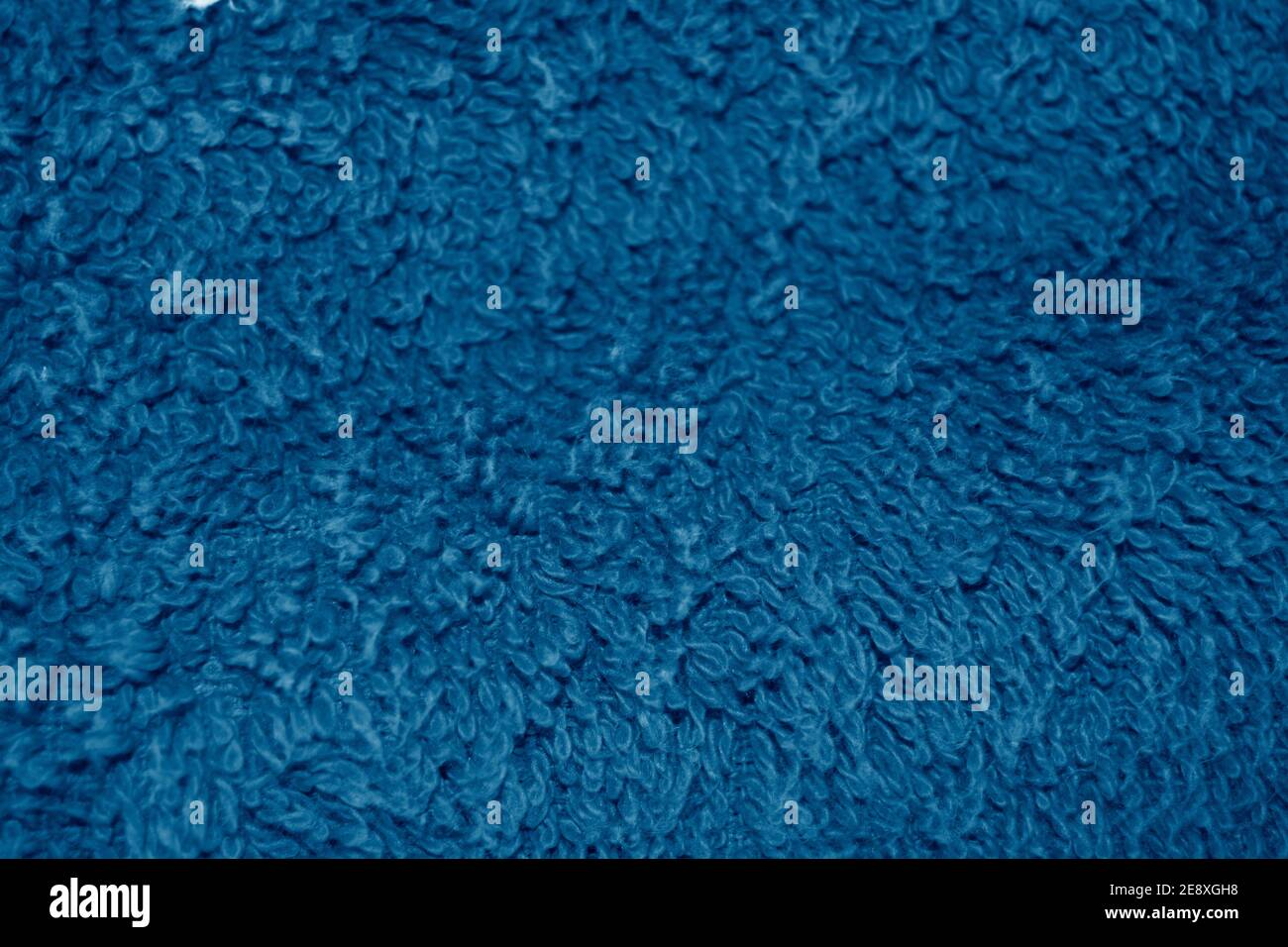 Blue carpet background and texture. Design element. Stock Photo