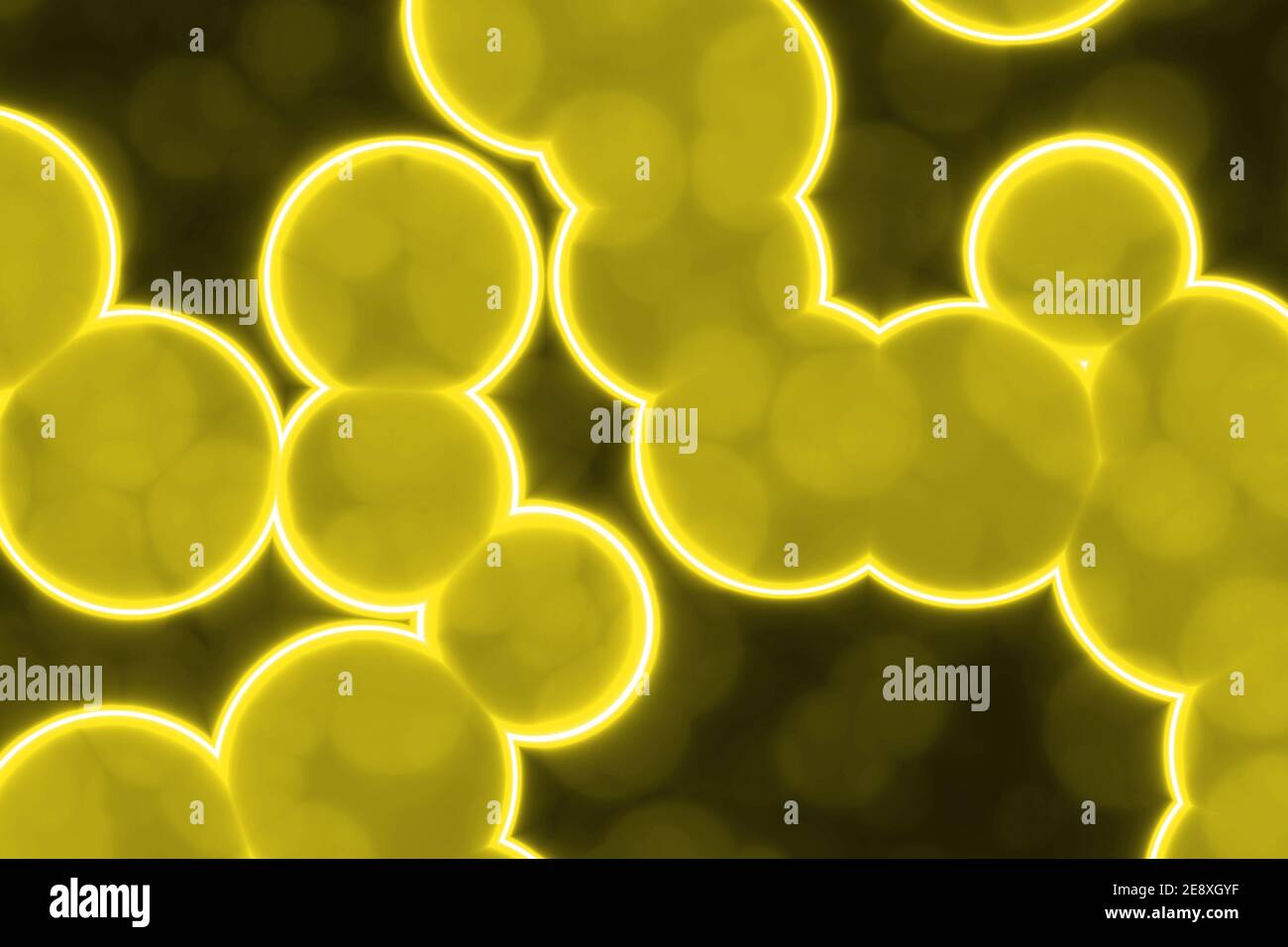 Colorful Bio Background cute artistic yellow colorful bio lambent shining pattern digital ...