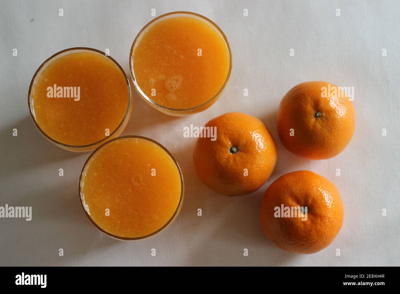 Homemade pure Malta orange juice. Malta is citrus fruit grown in India