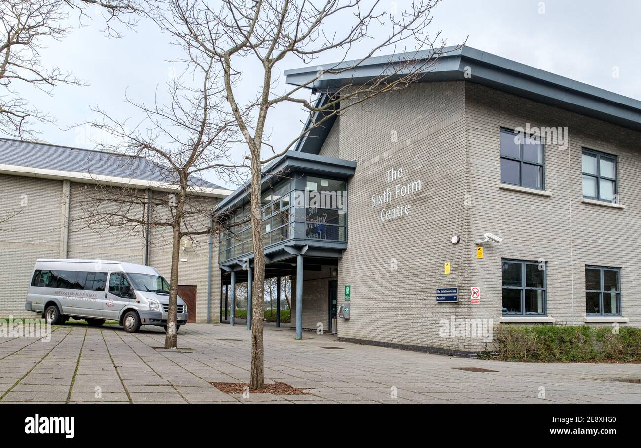 Guernsey Education, sixth Form Centre Stock Photo Alamy