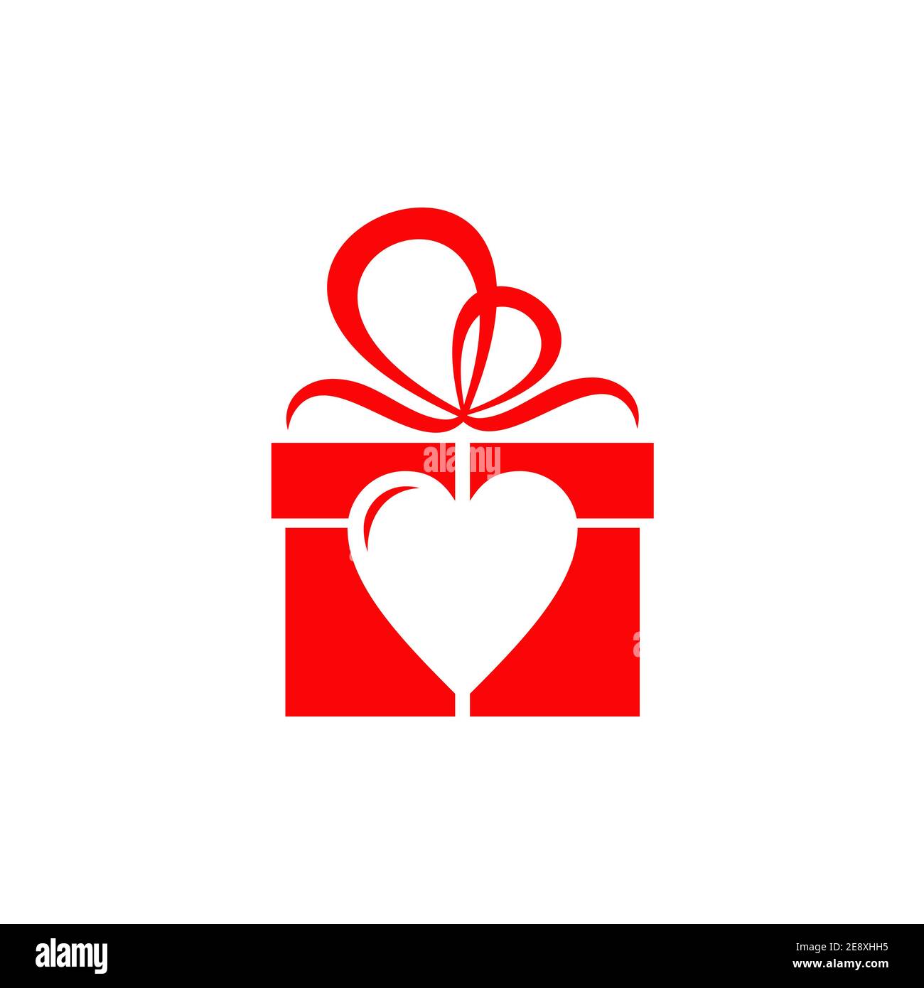 Gift box logo design vector template Stock Vector Image & Art - Alamy