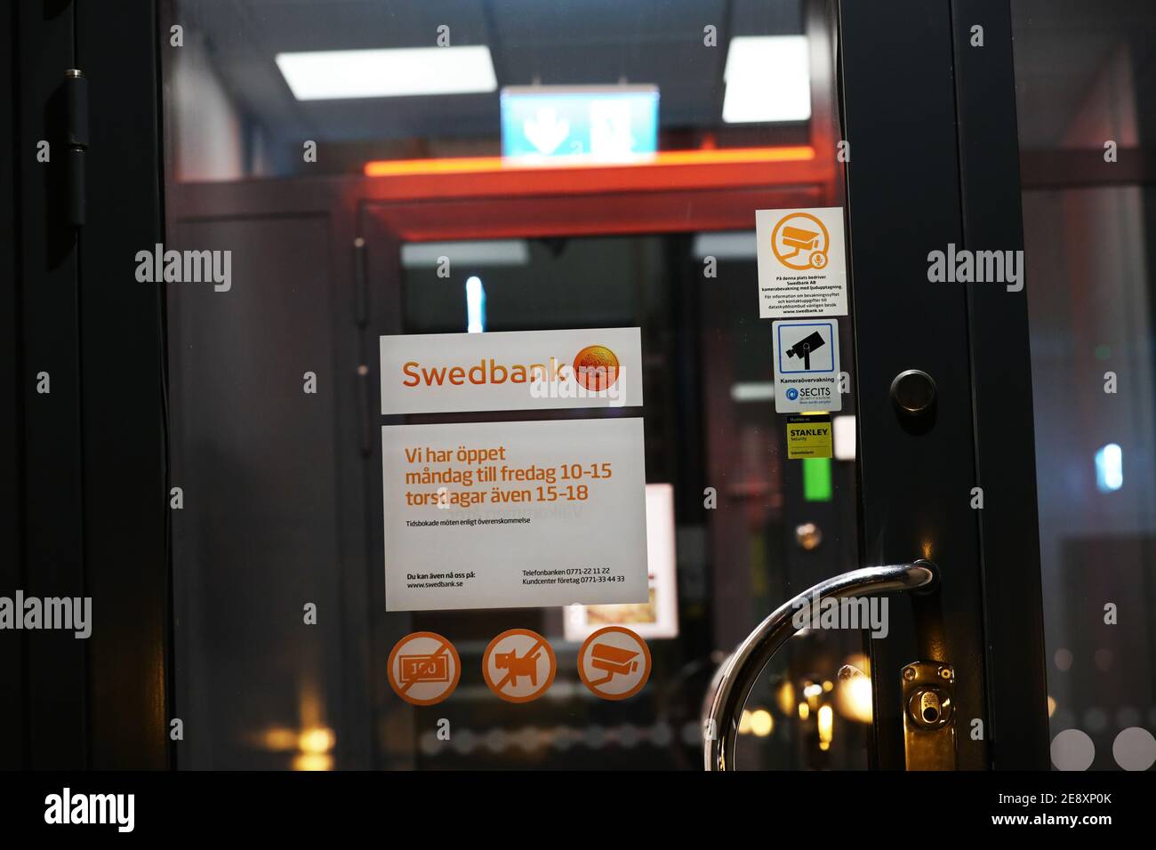 Swedbank branch hi-res stock photography and images - Alamy