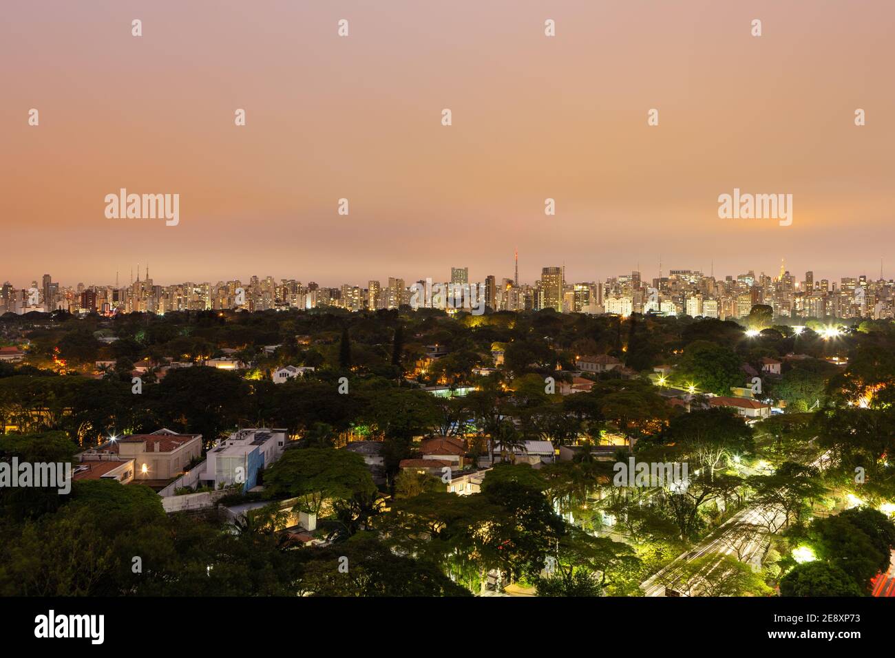 Sao Paulo Skyline Night Hi Res Stock Photography And Images Alamy