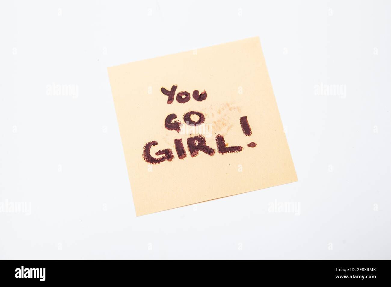Go Girl Sticky Note Go Girl Sticky Note