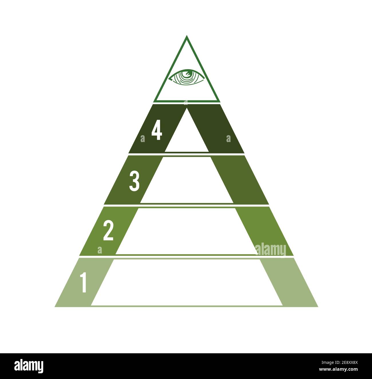 Business pyramid infographic template design hi-res stock photography ...