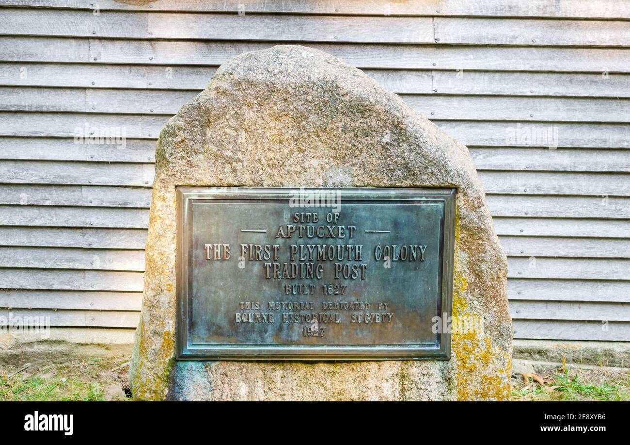 Aptucxet trading post museum hi-res stock photography and images - Alamy