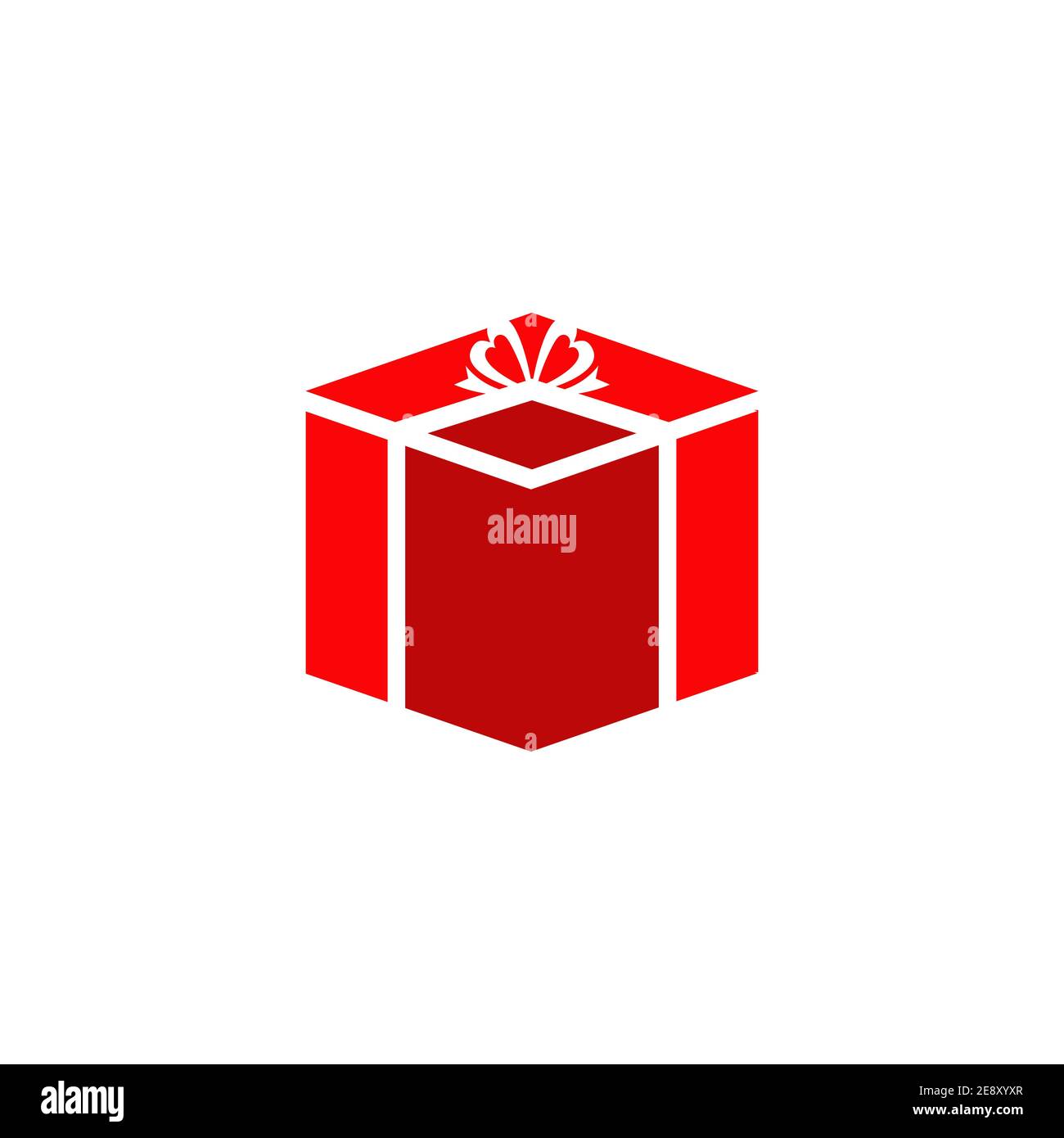 Gift box logo design vector template Stock Vector Image & Art Alamy