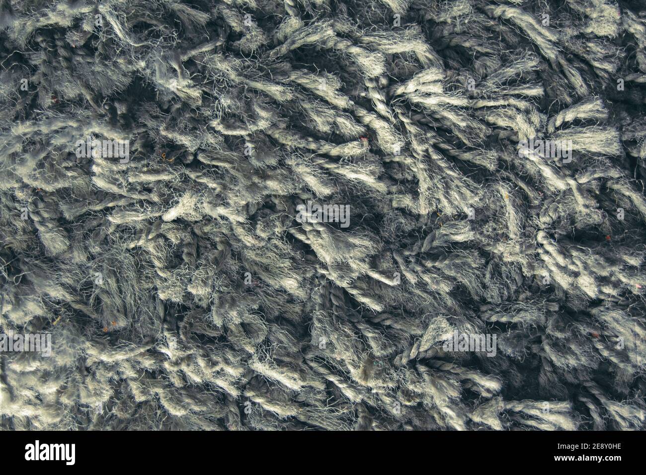 Texture of long hair carpet in dark blue, fur texture closeup for designers  Stock Photo - Alamy