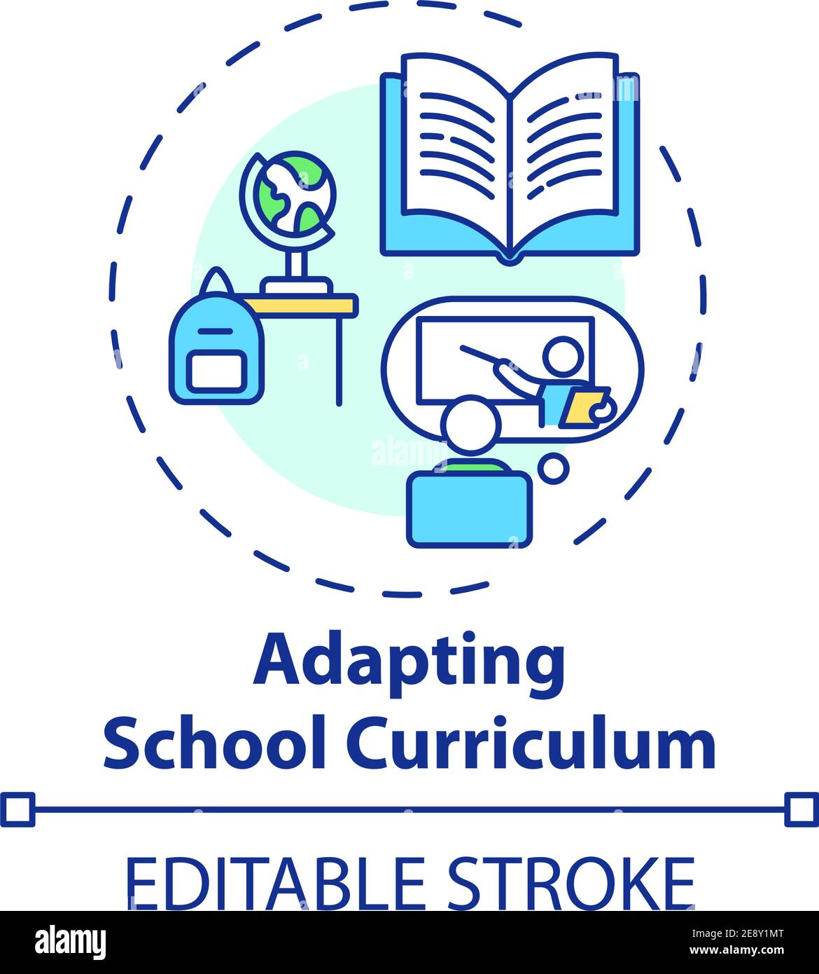 Curriculum change Stock Vector Images Alamy