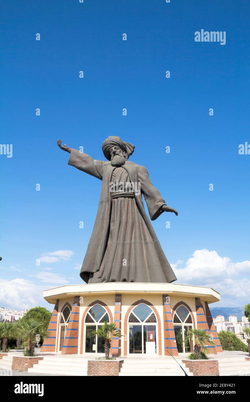 Mevlana Rumi, whirling dervish Stock Photo - Alamy