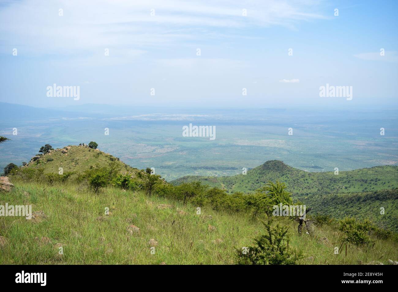 Scenic mountain landscapes in Aberdare Ranges, Kenya Stock Photo - Alamy