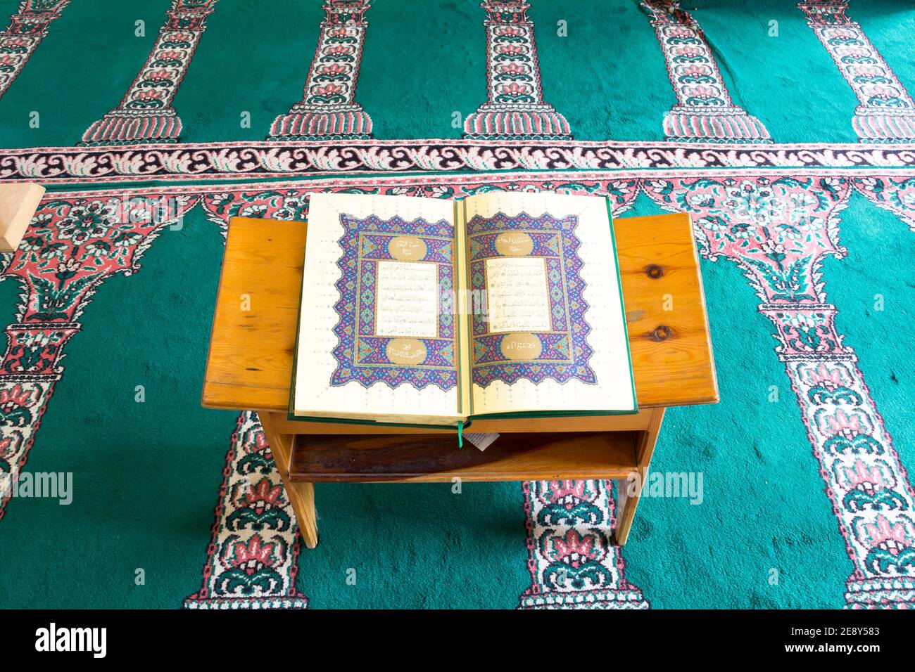 The Holy Koran closed and isolated Stock Photo