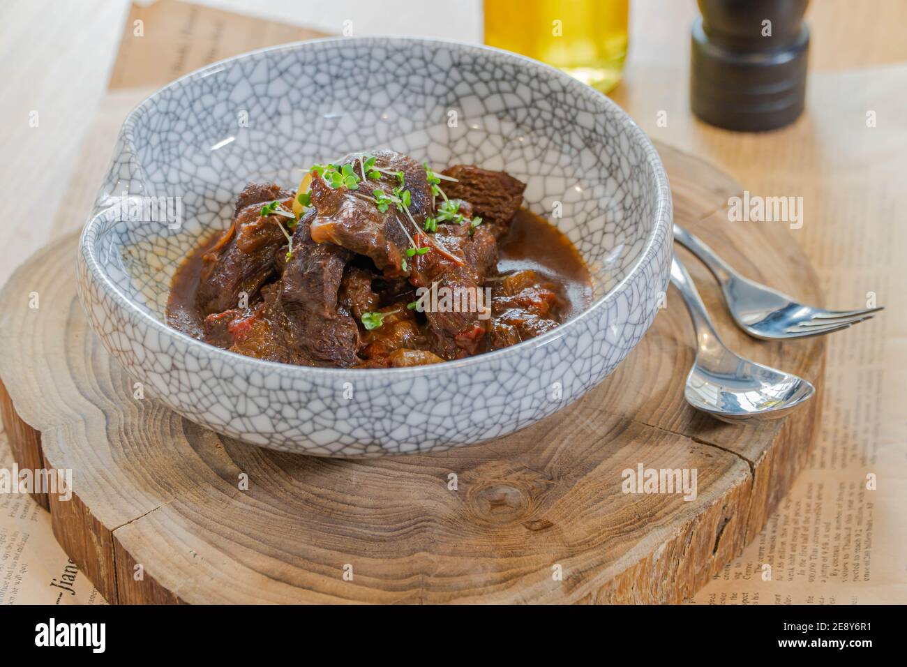 Pork curry Northern Thai style - Khang Hung Le Stock Photo