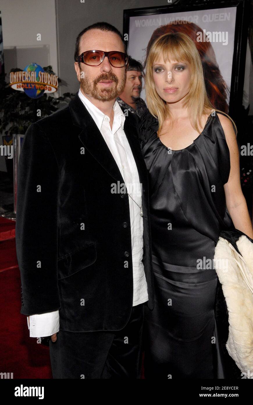 Dave stewart anoushka fisz 2007 elizabeth hires stock photography and