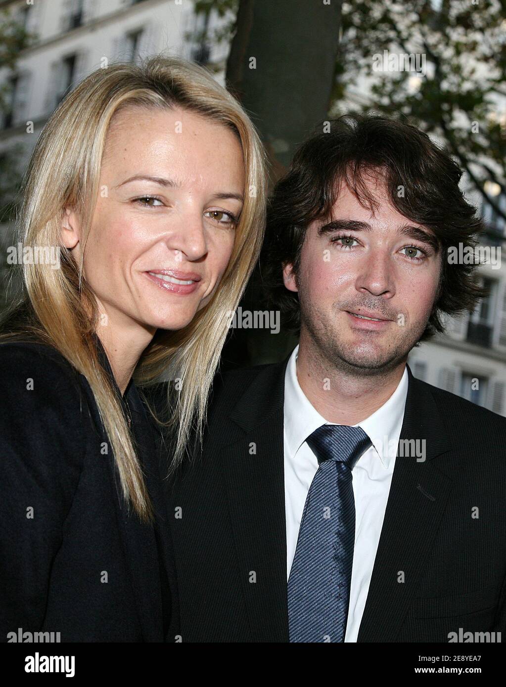 Delphine Arnault and her brother Antoine Arnault attend the