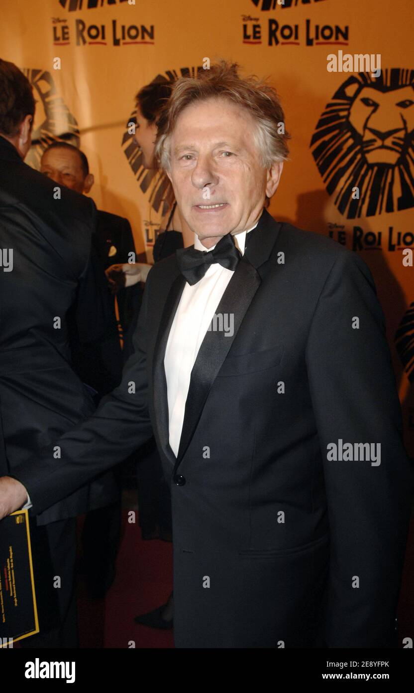 Roman Polanski attends the premiere of new musical show, 'Le Roi Lion' held at the Theatre Mogador in Paris, France on October 4, 2007. Photo by Giancarlo Gorassini/ABACAPRESS.COM Stock Photo