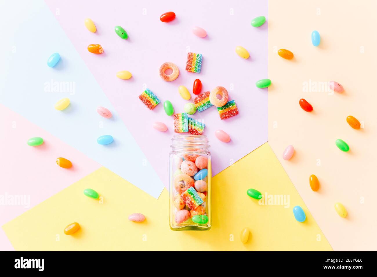 Pastel candy colors hi-res stock photography and images - Alamy