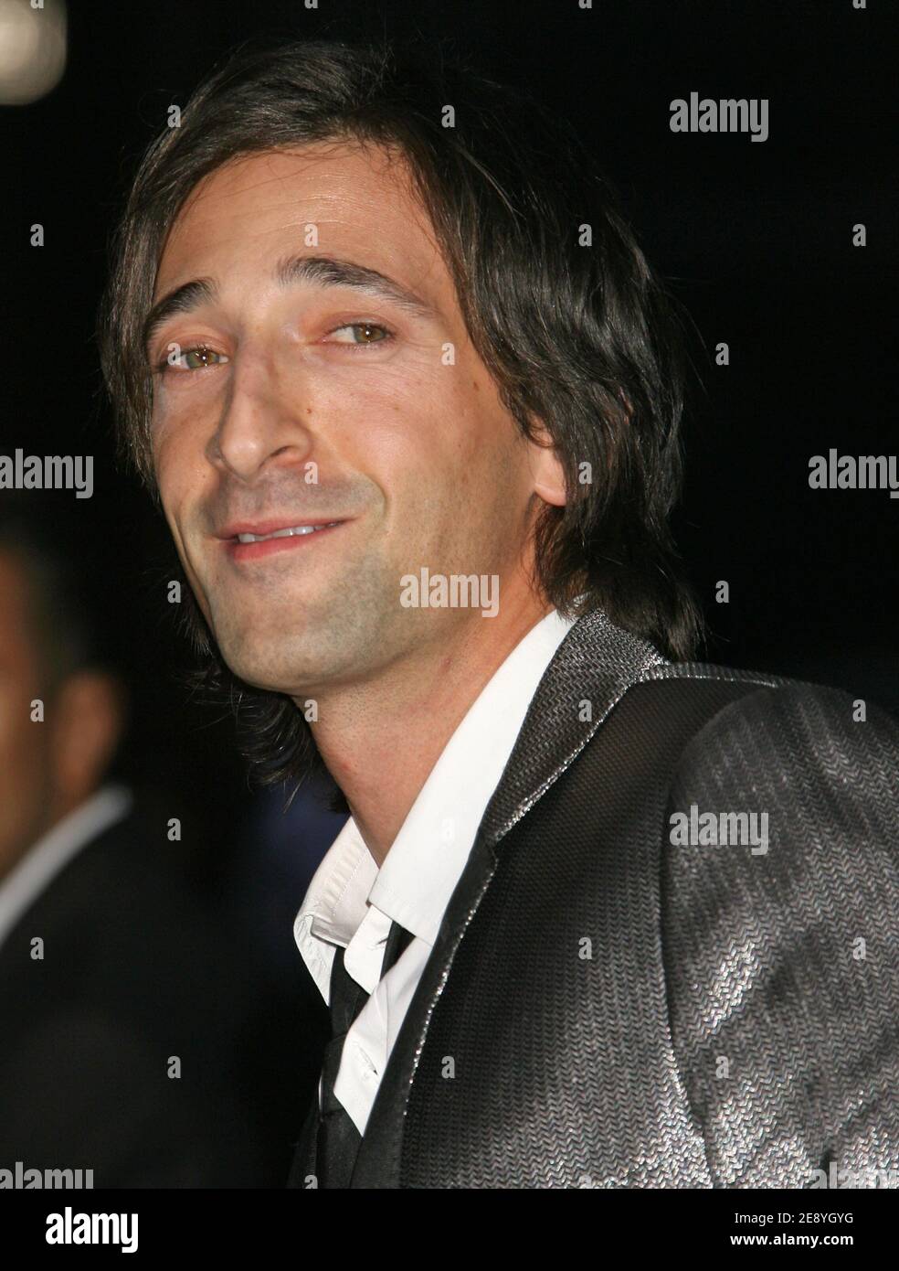 Actor Adrien Brody, a cast member in the motion picture dramatic comedy  The Darjeeling Limited, arrives for the premiere of the film at the  Academy of Motion Picture Arts & Sciences in