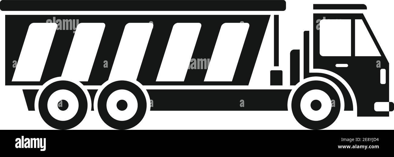Tipper diesel icon, simple style Stock Vector Image & Art - Alamy