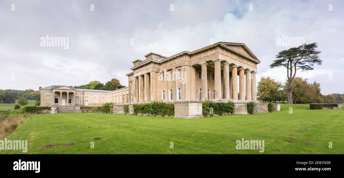 Grange Park in Hampshire, ancestral home of Lord Ashburton, owner of