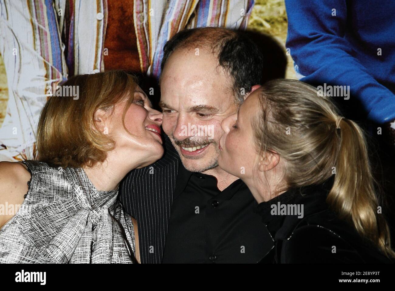 Valerie Stroh, Jean-Pierre Darroussin and Florence Thomassin attend the premiere of Le Coeur des Hommes 2, held at the Gaumont Marignan theater in Paris, France, on October 15, 2007. Photo by Thierry Orban/ABACAPRESS.COM Stock Photo