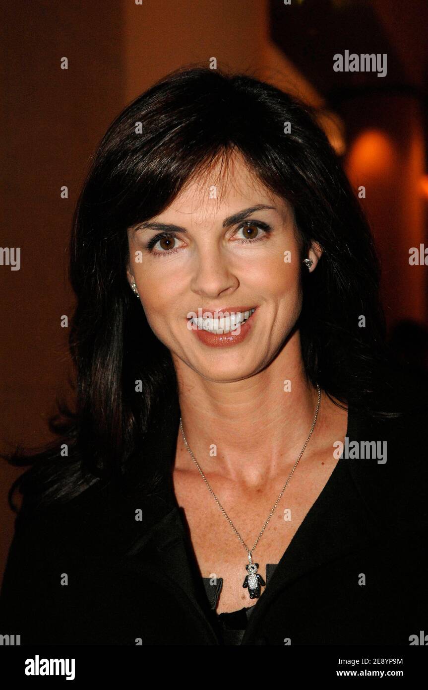 Caroline Barclay attends a scooters charity auction to Unicef benefit at  the Park Hayatt Vendome in Paris, France on October 15, 2007. Photo by  Giancarlo GorassiniABACAPRESS.COM Stock Photo - Alamy