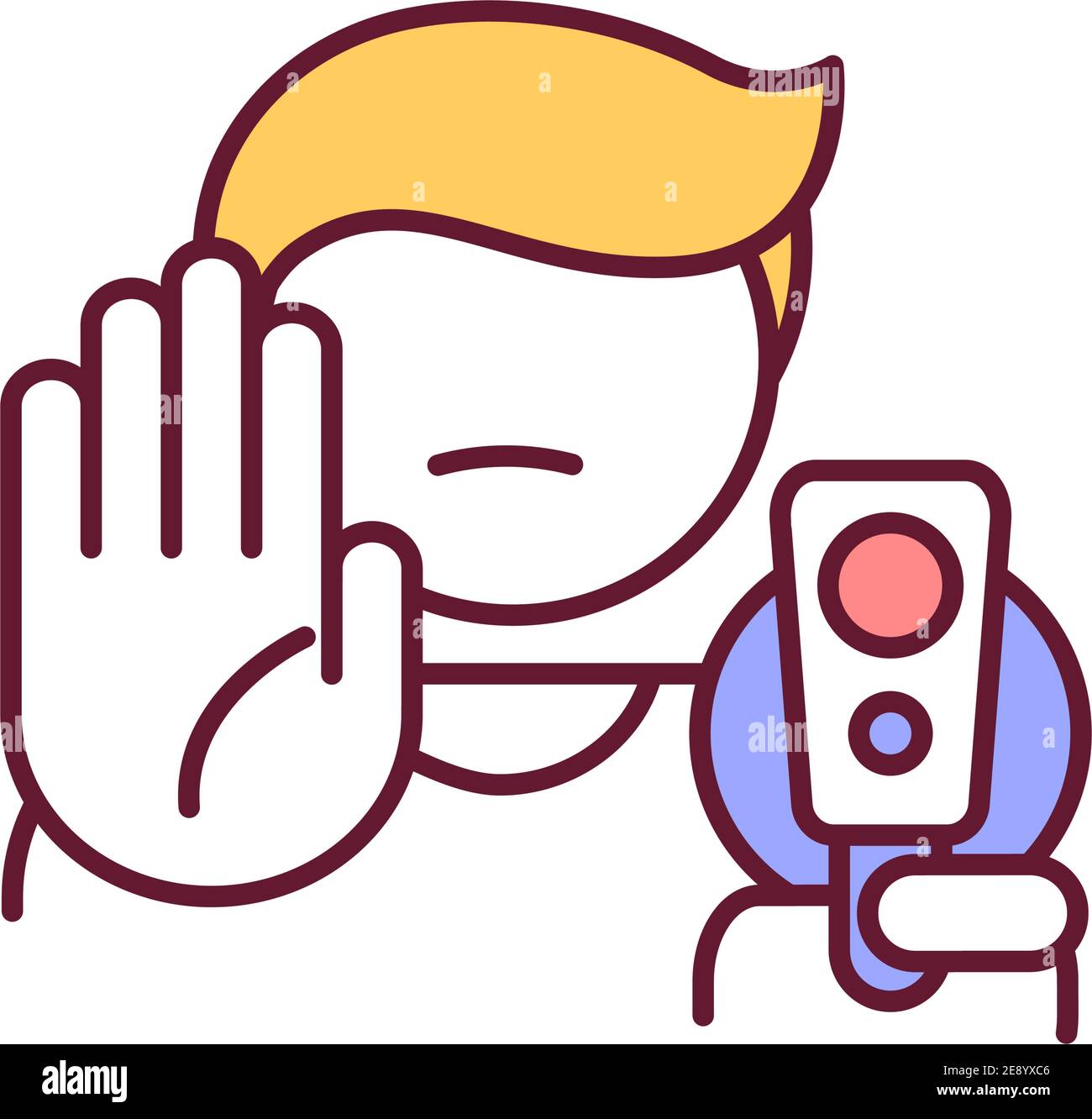 Self Defense Cartoon Design High Resolution Stock Photography And Images Alamy