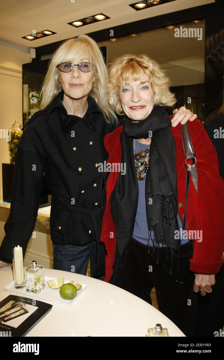 Betty Catroux and Loulou de La Falaise attend the official opening of the  new Jo Malone store in Paris, France on October 30, 2007. Photo by Thierry  Orban/ABACAPRESS.COM Stock Photo - Alamy