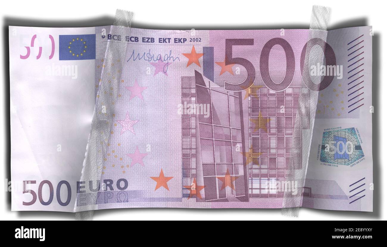 €500 Euro Souvenir Banconote PER 