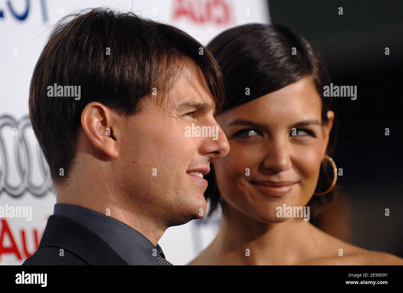 Katie holmes and tom cruise divorcing hires stock photography and