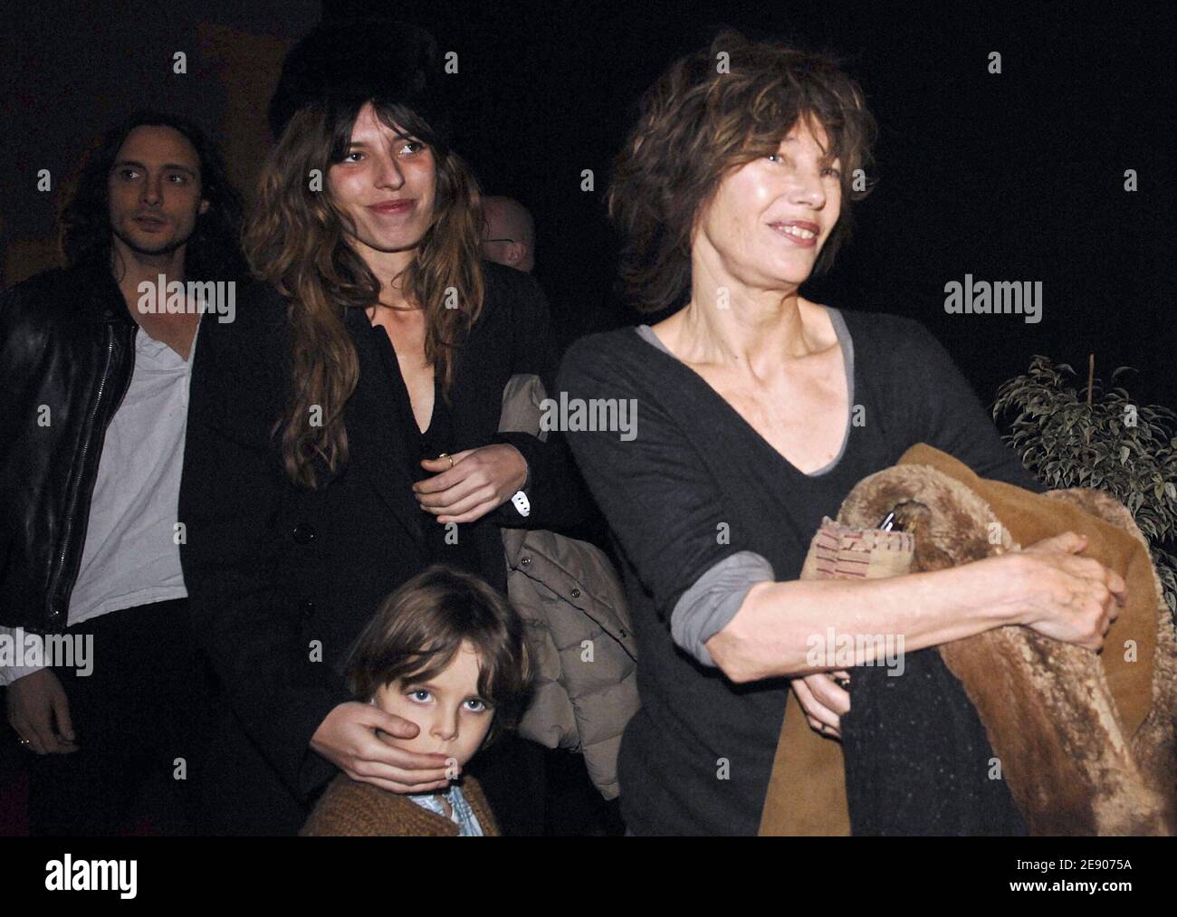 Lou Doillon and mother Jane Birkin during the closing ceremony of the ...