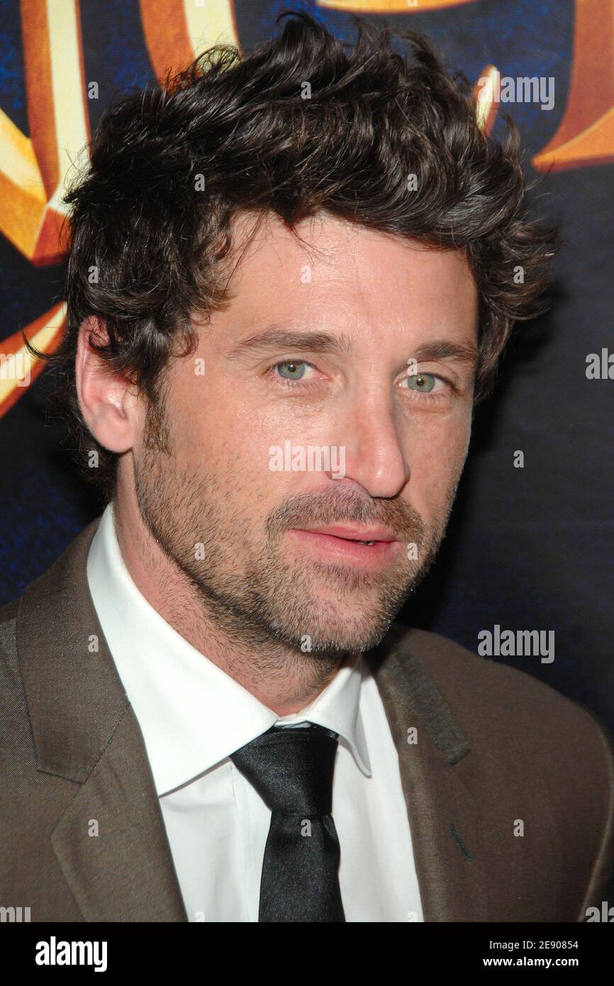 "Actor Patrick Dempsey arrives at a screening of ""Enchanted"" November