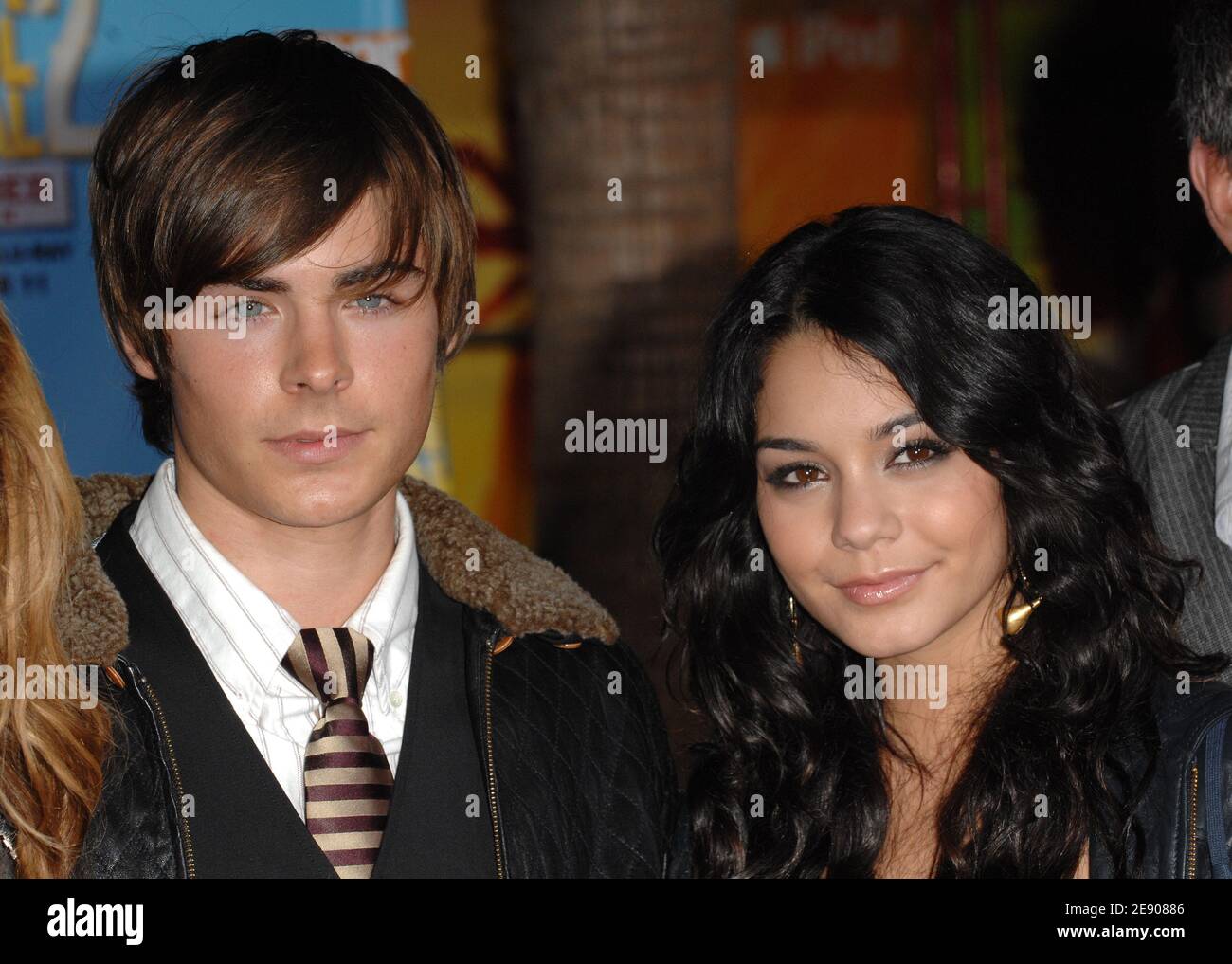Zac Efron And Vanessa Hudgens In High School Musical 2