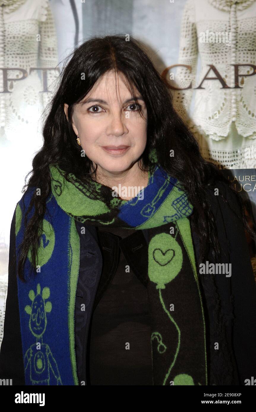 Canadian actress and director Carole Laure attends the premiere of 'La Capture,' held at the Drugtsore Publicis in Paris, France on November 20, 2007. Photo by Giancarlo Gorassini/ABACAPRESS.COM Stock Photo