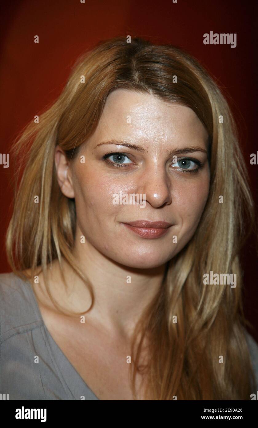 Actress Jordis Triebel poses for our photographer during the 'up and coming stars' with Unifrance held at the Palais des congres in Versailles, France on November 23, 2007. Photo by Denis Guignebourg/ABACAPRESS.COM Stock Photo