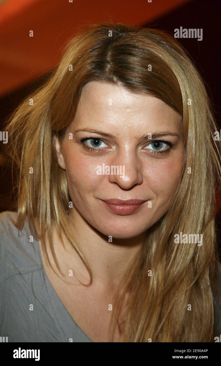 Actress Jordis Triebel poses for our photographer during the 'up and coming stars' with Unifrance held at the Palais des congres in Versailles, France on November 23, 2007. Photo by Denis Guignebourg/ABACAPRESS.COM Stock Photo