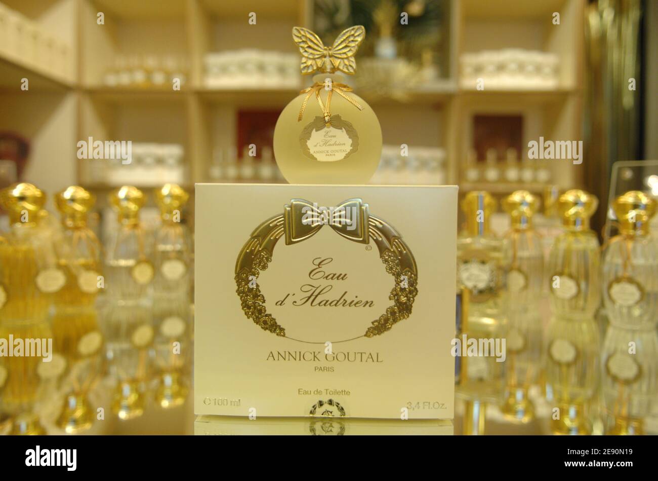 Annick Goutal fragrance store in Paris, France, on December 19, 2007
