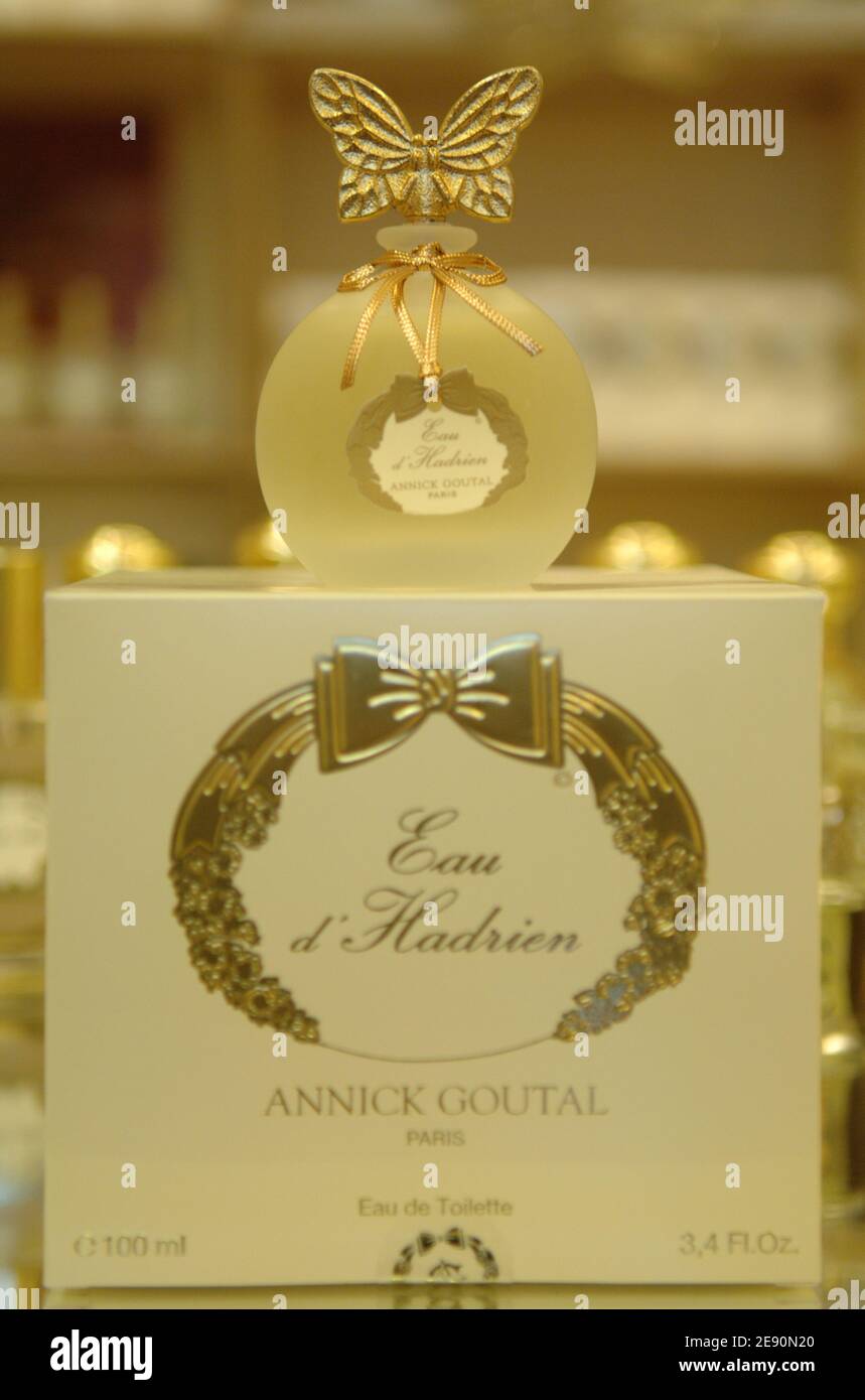 Annick Goutal fragrance store in Paris, France, on December 19, 2007