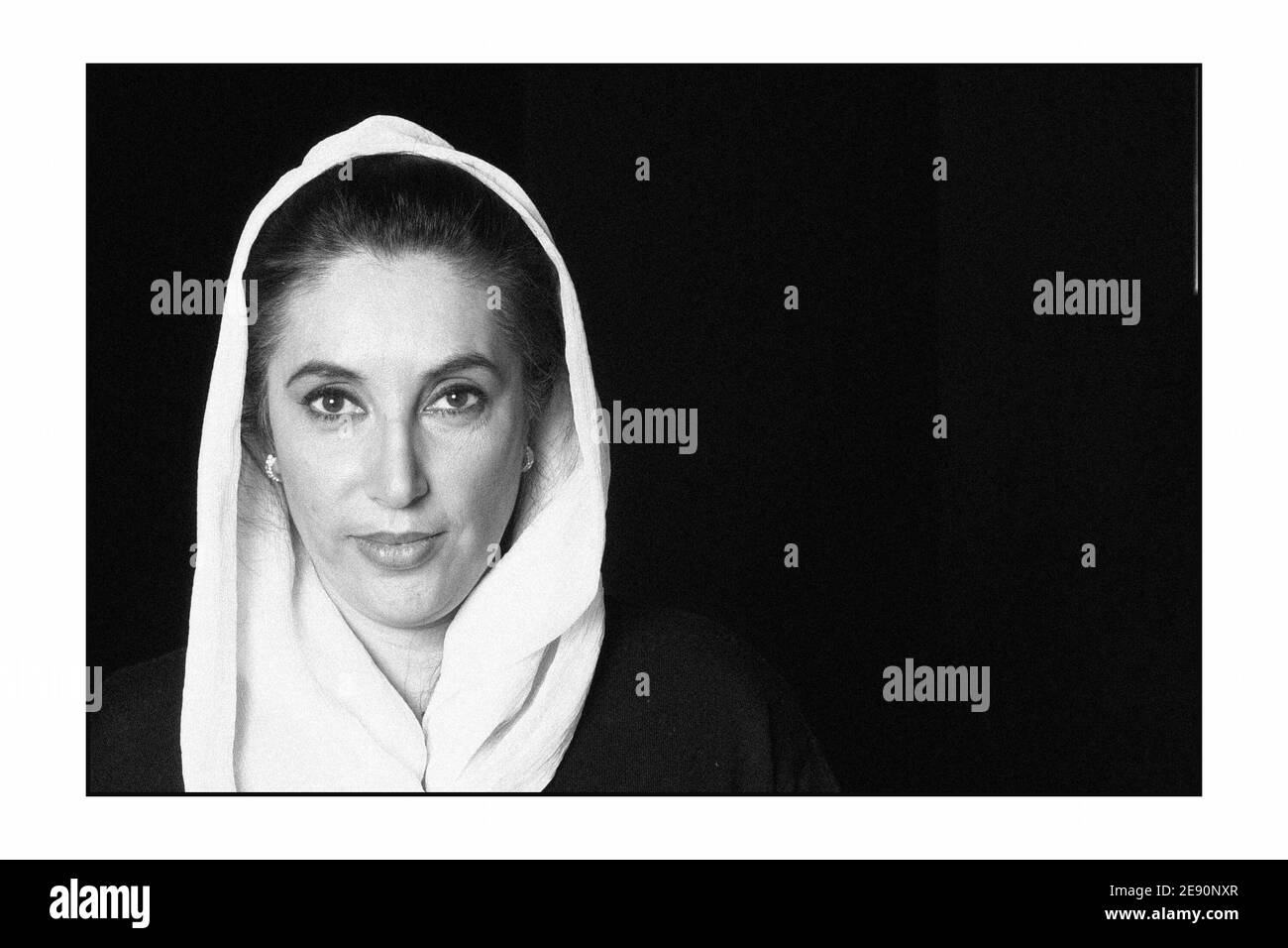 Former Pakistan's Prime Minister Benazir Bhutto, in a photo dated March 2000, in Paris, France. Benazir Bhutto was killed in Rawalpindi, Pakistan on December 27, 2007. Photo by Ammar Abd Rabbo/ABACAPRESS.COM Stock Photo