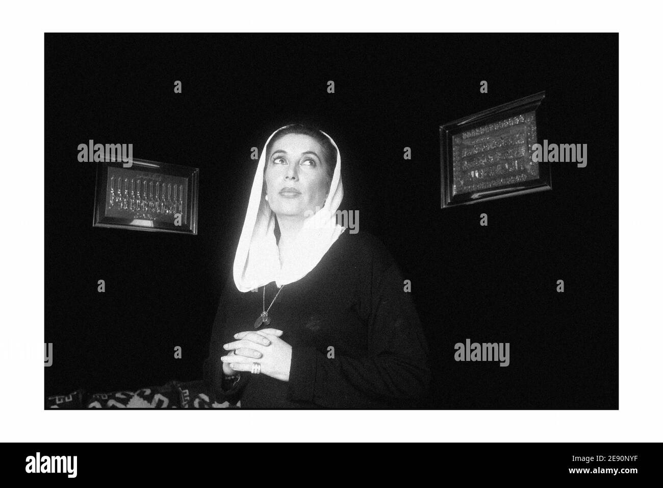 Former Pakistan's Prime Minister Benazir Bhutto, in a photo dated March 2000, in Paris, France. Benazir Bhutto was killed in Rawalpindi, Pakistan on December 27, 2007. Photo by Ammar Abd Rabbo/ABACAPRESS.COM Stock Photo