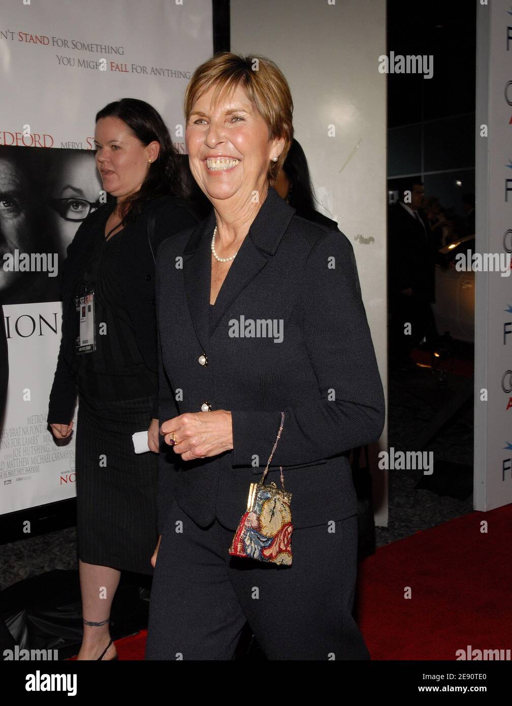 Mary Lee Pfeiffer, Tom Cruise mother, attends the premiere of United