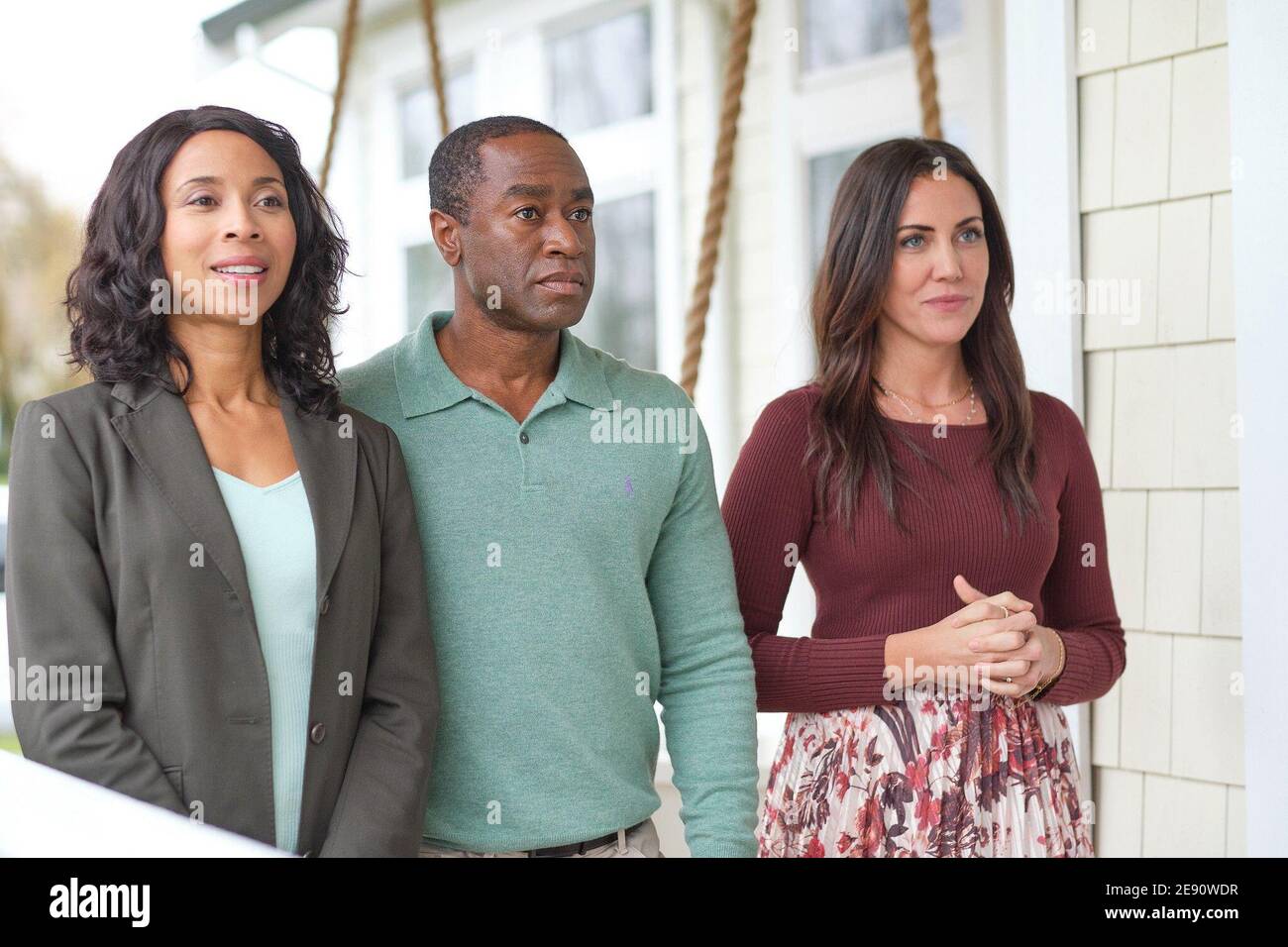 BLUEPRINT TO THE HEART, from left: Crystal Balint, David Parent, Laura
