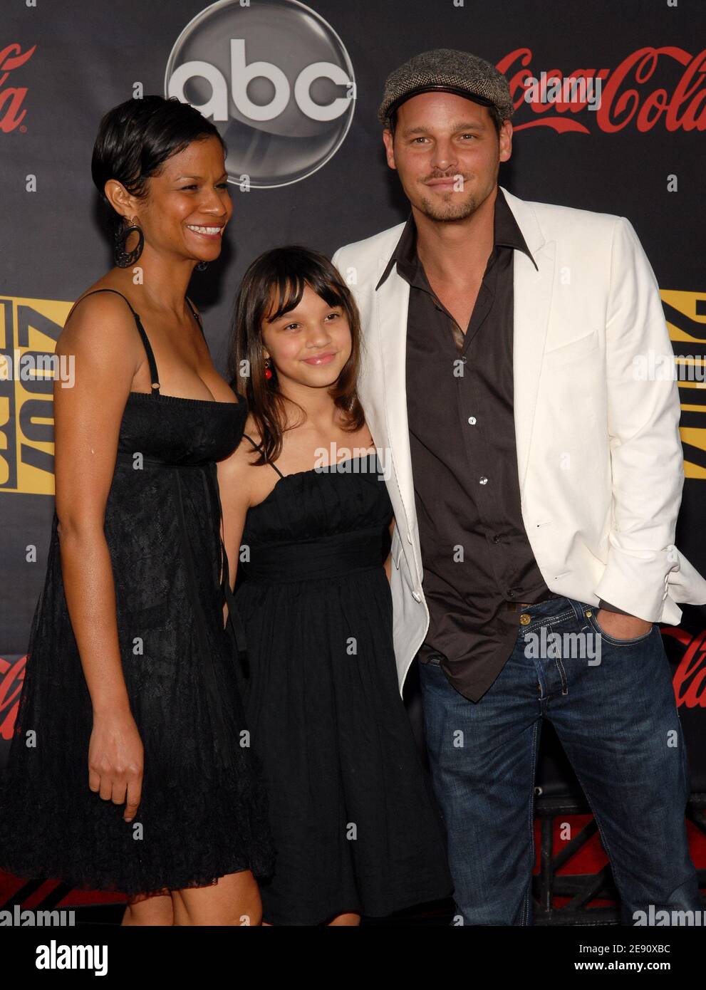 Justin Chambers attends the 2007 American Music Awards held at the ...