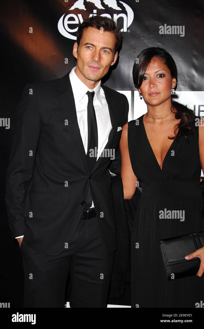 Model Alex Lundqvist and wife Keytt attend the 40th Anniversary of  Wilhelmina Models held at The Angel Orensanz Foundation in New York City,  USA on November 29, 2007. Photo by Gregorio Binuya/ABACAUSA.COM (