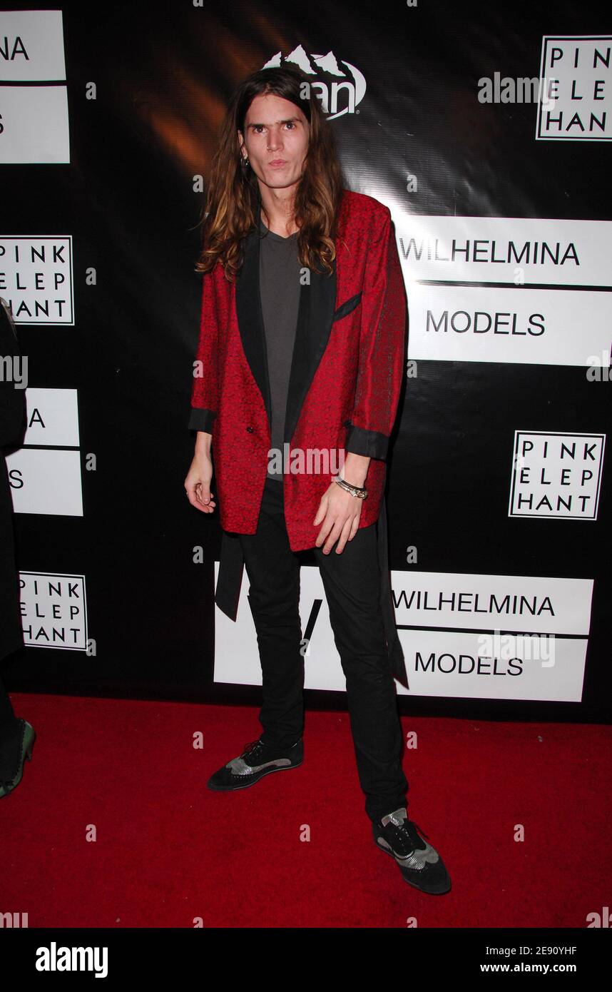 Model Jamie Burke attends the 40th Anniversary of Wilhelmina Models